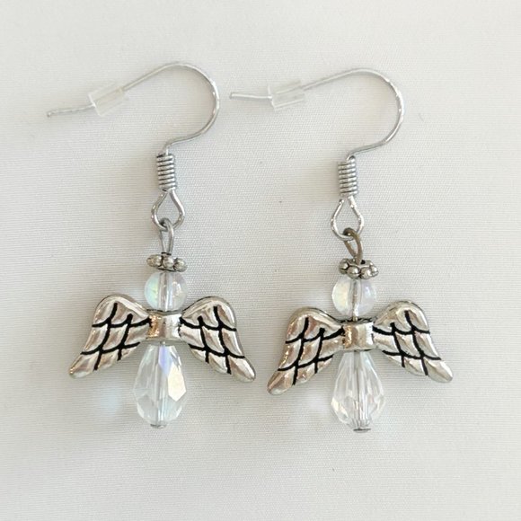 Beaded Angel Earrings - Picture 3 of 5